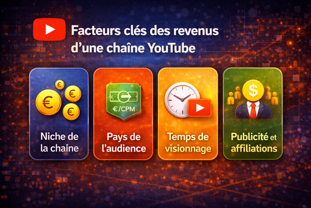 fonctionnement chaine youtube automatisée workflow