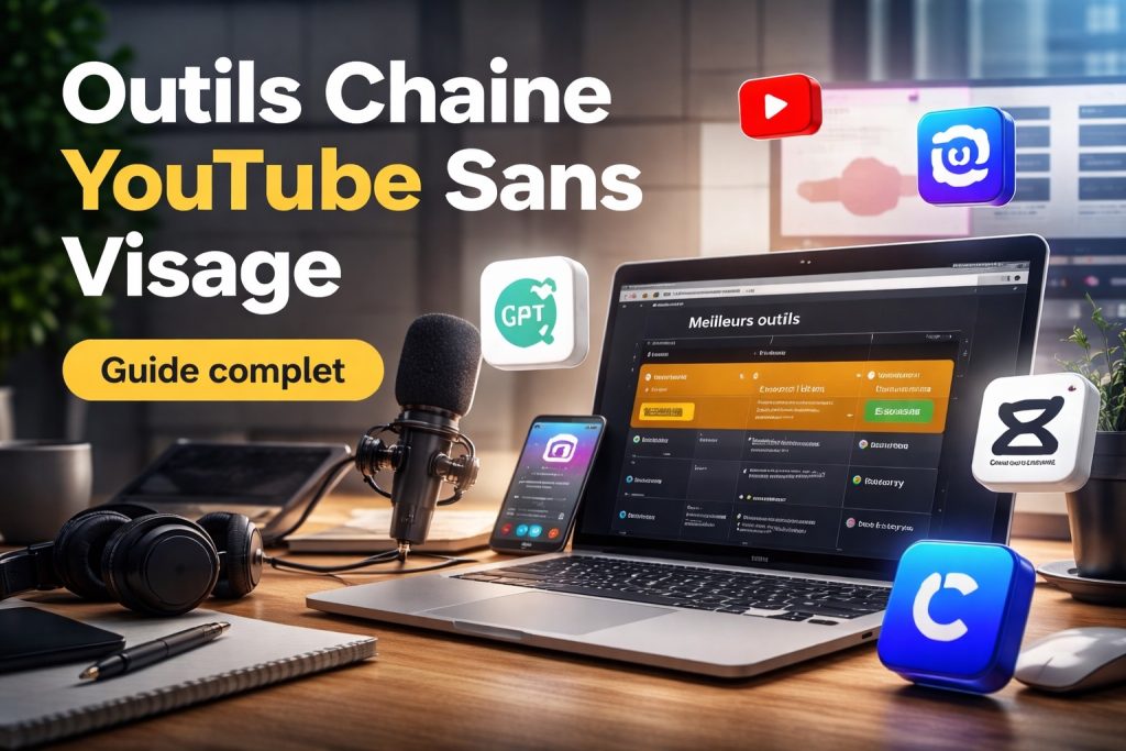Outils pour créer une chaîne YouTube sans visage avec IA et montage vidéo